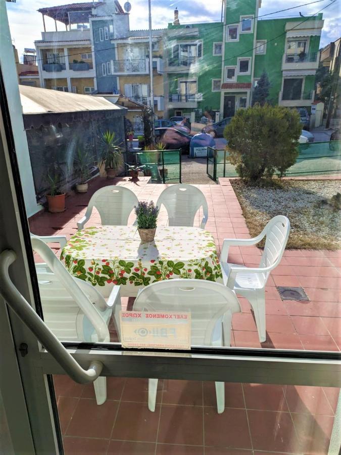 Апартаменты Grace : Garden And Terrace House Кавала Экстерьер фото